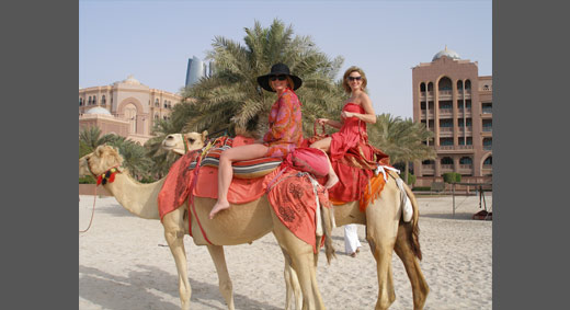 18-Lori camel riding in Abu Dhabi